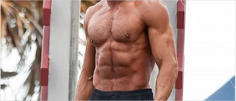 Zac efron muscles